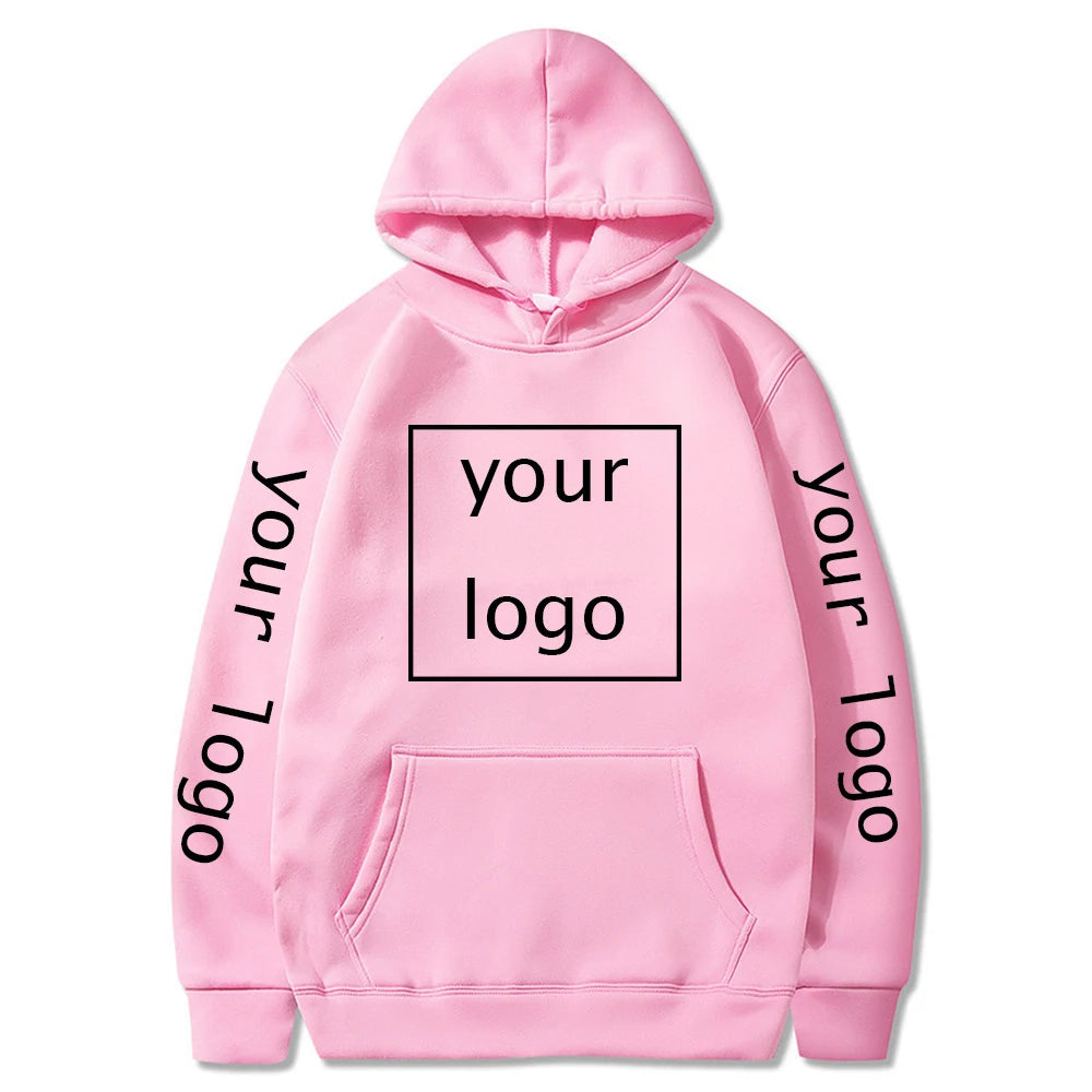 Your Own Design Brand Logo/Picture Personalized Custom Men Women Text DIY Hoodies Sweatshirt Casual Hoody Clothing Fashion New