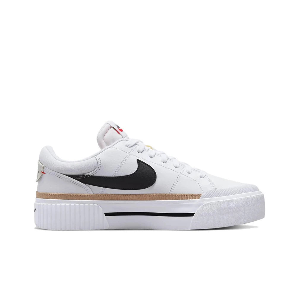 Nike Court Legacy Lift Casual Shoes For Men Women Fashion Thick Sole Massage Skateboard Sport Sneaker DM7590-100