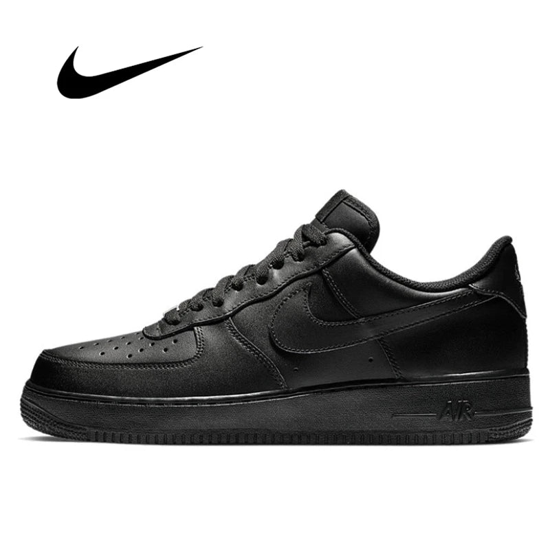 Nike Air Force 1 Panda Leather Skateboard Shoes For Men Woman Comfortable Nikes af1 Casual Sneakers Outdoor Flat Sports Trainers