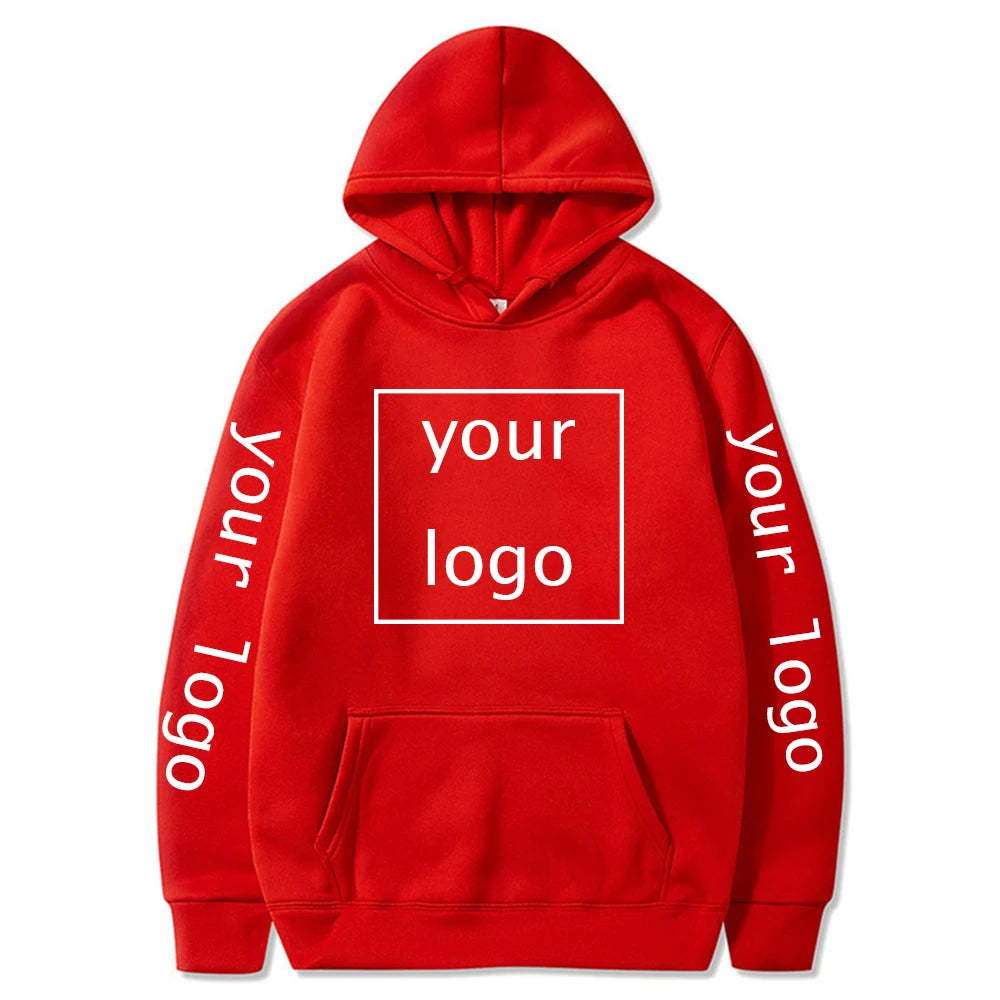 Your Own Design Brand Logo/Picture Personalized Custom Men Women Text DIY Hoodies Sweatshirt Casual Hoody Clothing Fashion New