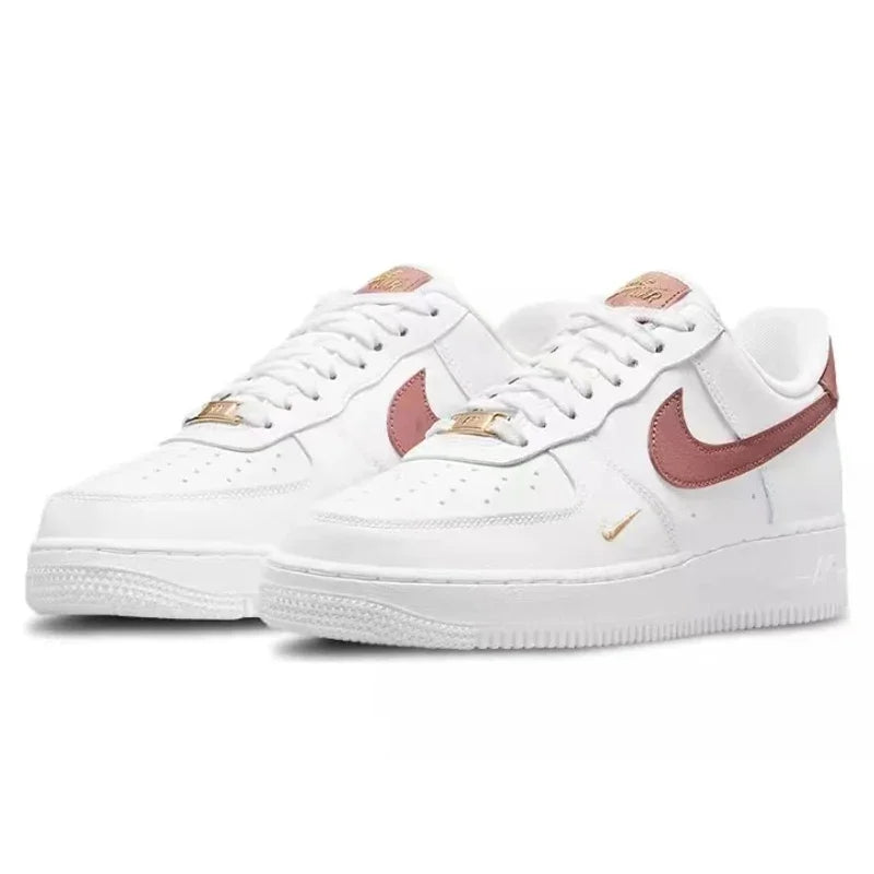 NIke Air Force 1 Low 07 Men's and Women's Skate Shoes, unisex, rusty pink, Essential