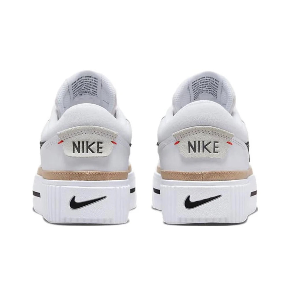 Nike Court Legacy Lift Casual Shoes For Men Women Fashion Thick Sole Massage Skateboard Sport Sneaker DM7590-100