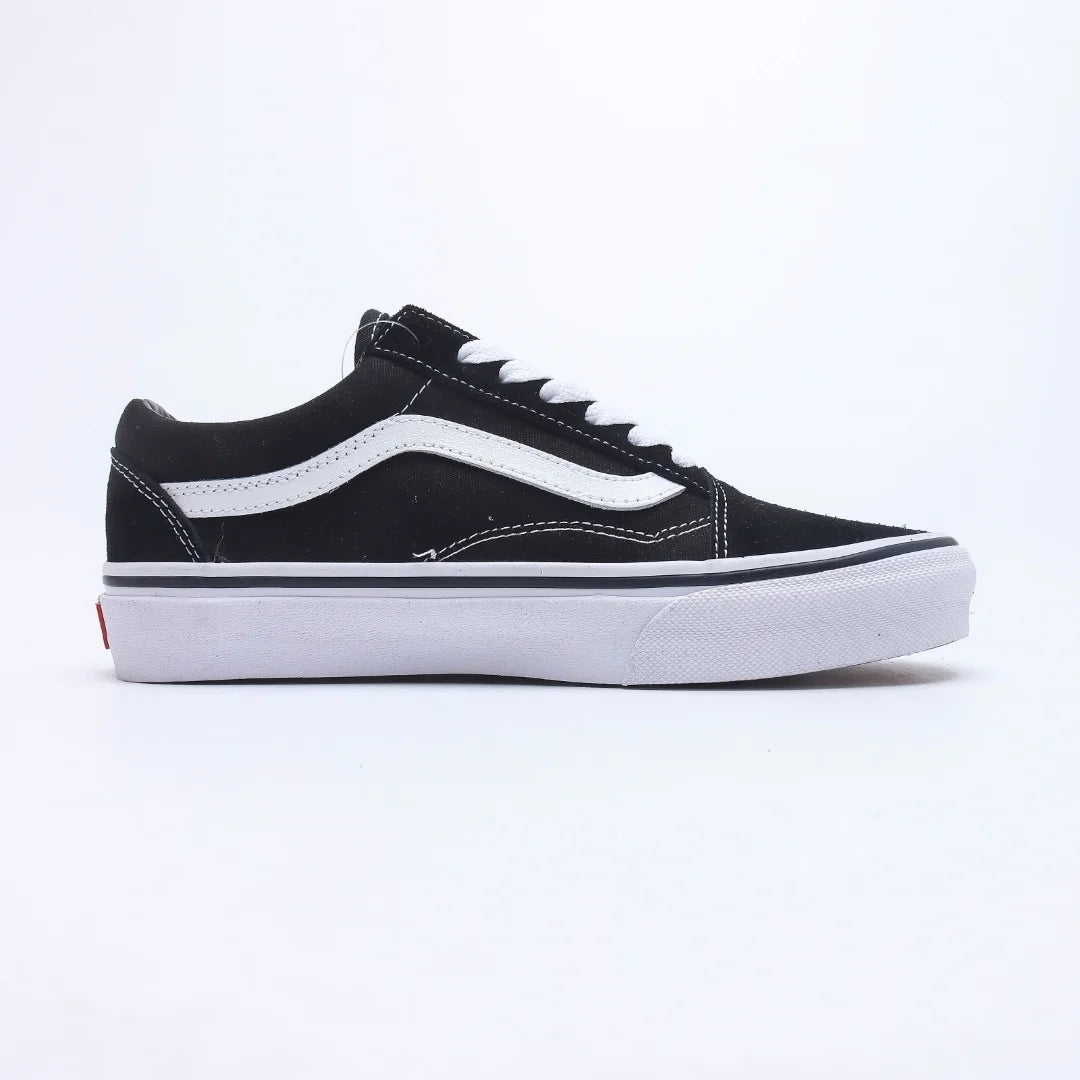 Vans Old Skool Black Shoes Original Men Women Sneakers Unisex Skateboarding Shoes Lace-Up Shoes Athletic Tenis Walking Shoes