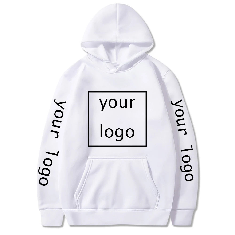 Your Own Design Brand Logo/Picture Personalized Custom Men Women Text DIY Hoodies Sweatshirt Casual Hoody Clothing Fashion New