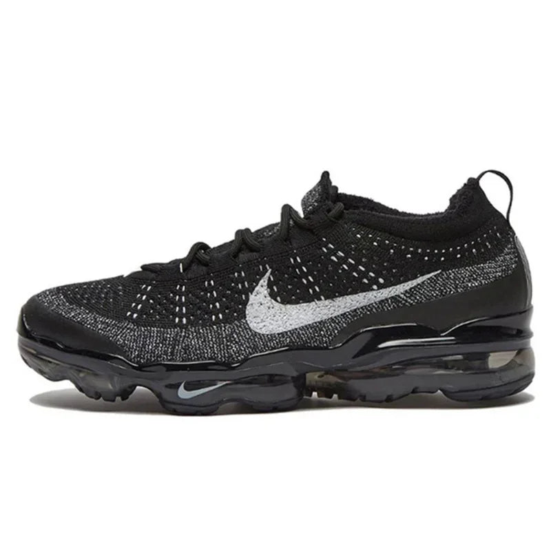 NIke Air Vapormax 2023 Flyknit Men and Women's Black Men's Air Cushion Race Shoes