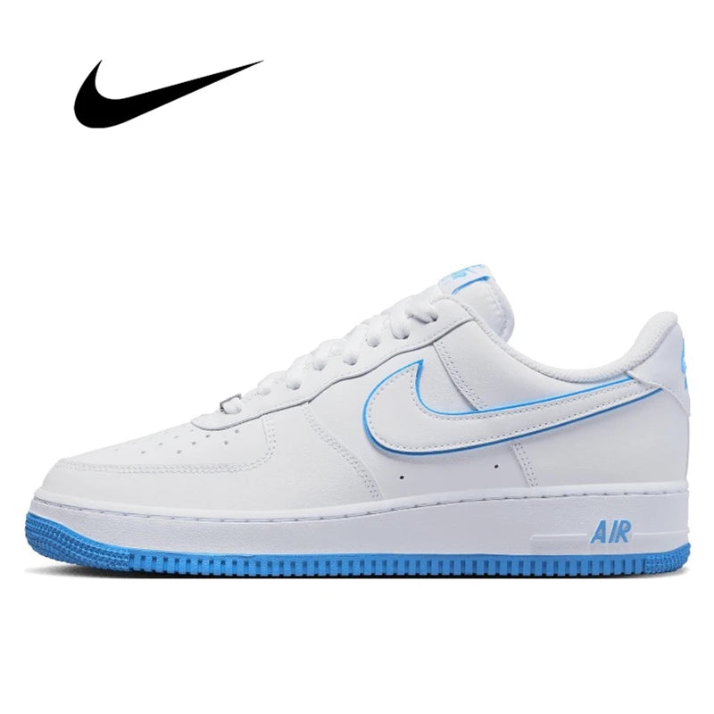 Nike Air Force 1 Panda Leather Skateboard Shoes For Men Woman Comfortable Nikes af1 Casual Sneakers Outdoor Flat Sports Trainers