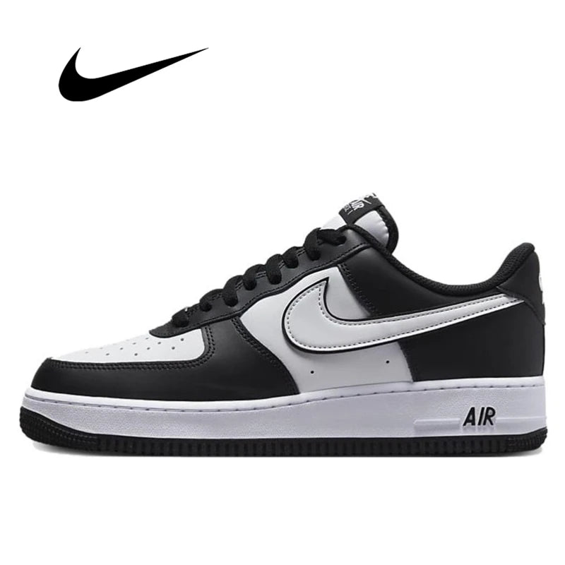 Nike Air Force 1 Panda Leather Skateboard Shoes For Men Woman Comfortable Nikes af1 Casual Sneakers Outdoor Flat Sports Trainers