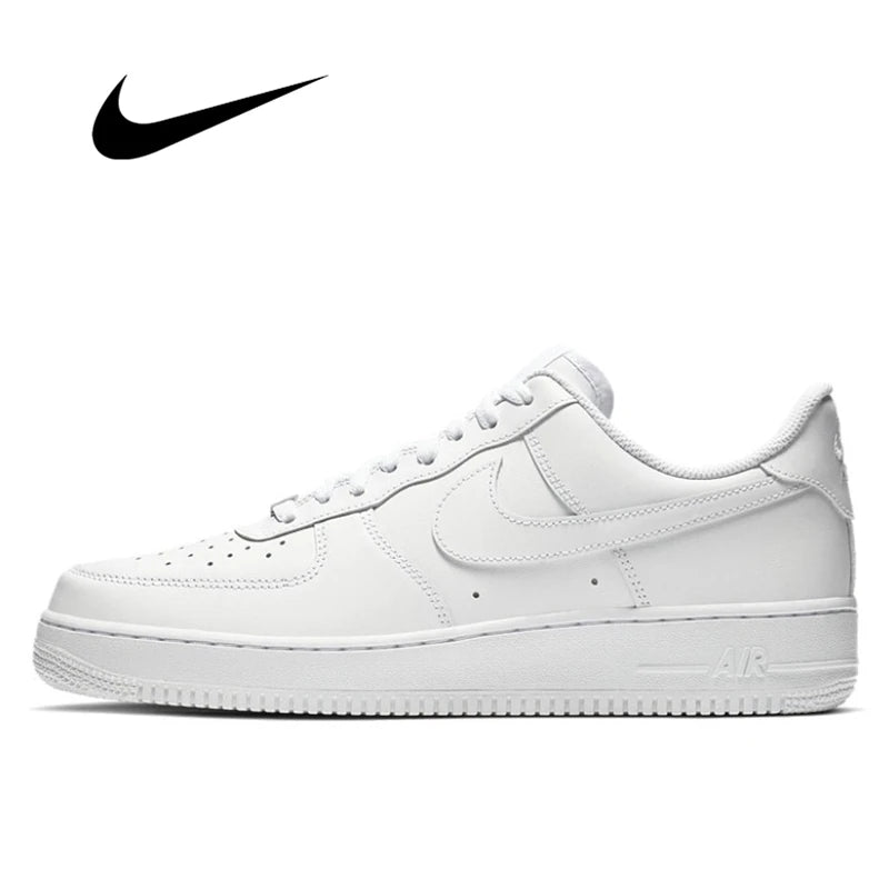 Nike Air Force 1 Panda Leather Skateboard Shoes For Men Woman Comfortable Nikes af1 Casual Sneakers Outdoor Flat Sports Trainers