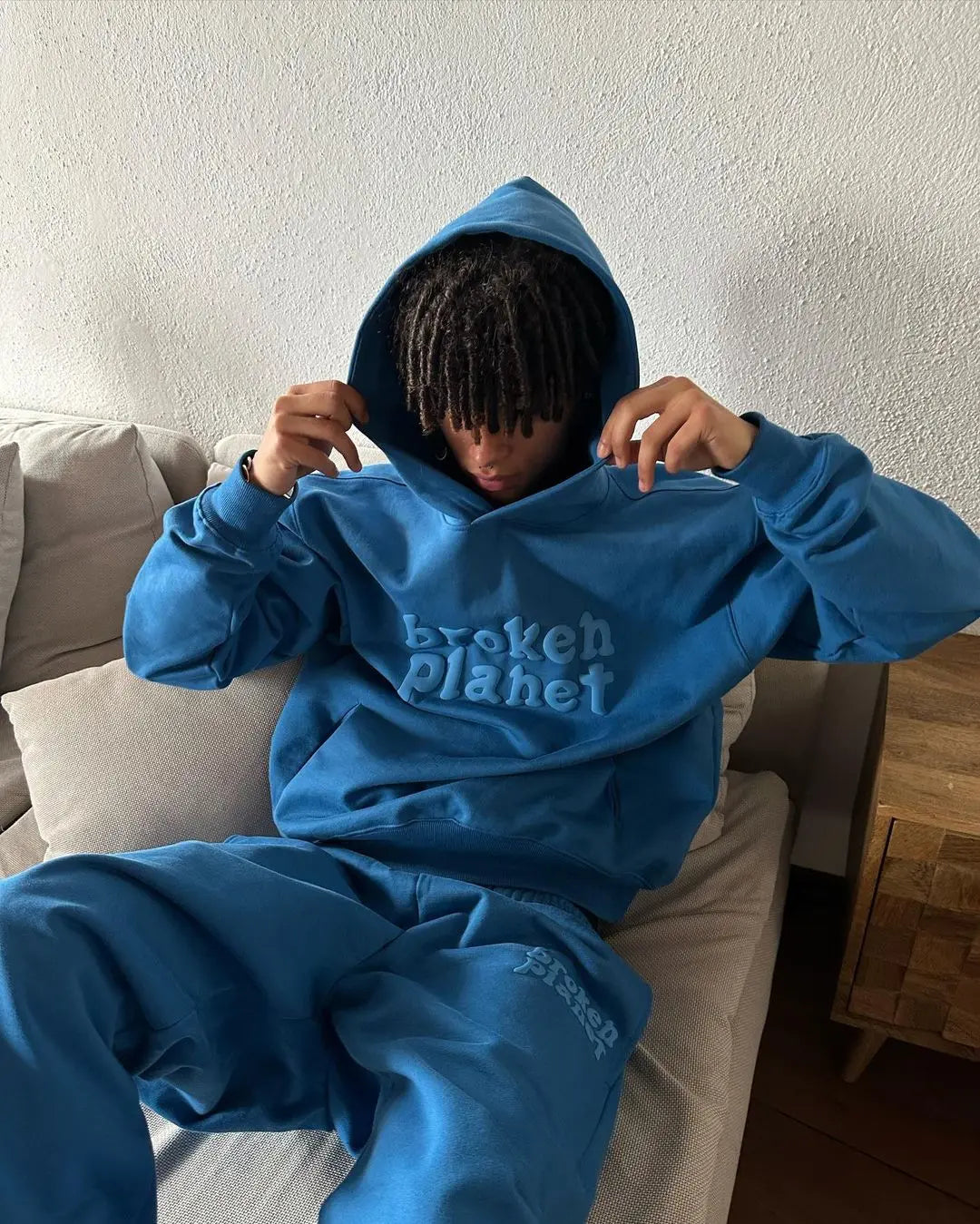 Y2k Letter Print Blue Hoodies Women Clothes Couples 3D Tops Sweatshirt Goth Streetwear Tracksuit Men Clothing Oversized Hoodie